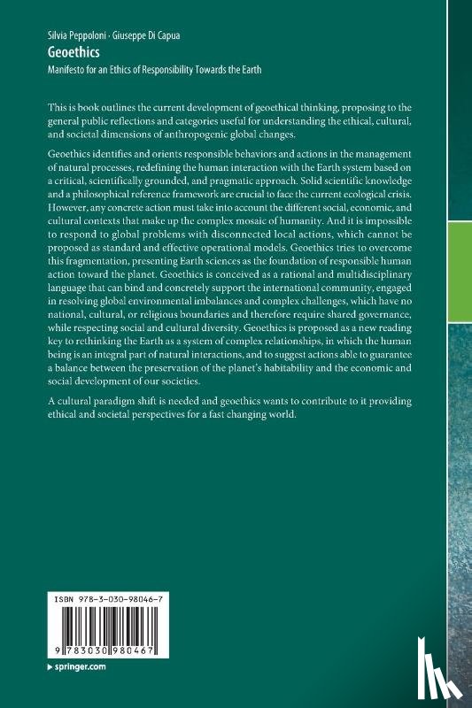 Peppoloni, Silvia, Di Capua, Giuseppe - Geoethics