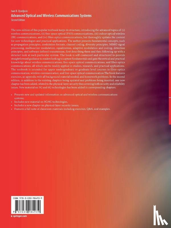 Djordjevic, Ivan B. - Advanced Optical and Wireless Communications Systems