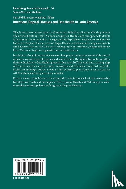  - Infectious Tropical Diseases and One Health in Latin America