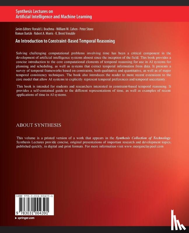 Bartak, Roman, Morris, Robert A., Venable, K. Brent - An Introduction to Constraint-Based Temporal Reasoning