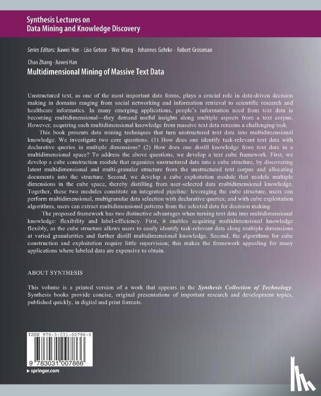 Zhang, Chao, Han, Jiawei - Multidimensional Mining of Massive Text Data