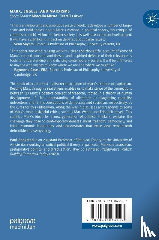 Raekstad, Paul - Karl Marx's Realist Critique of Capitalism
