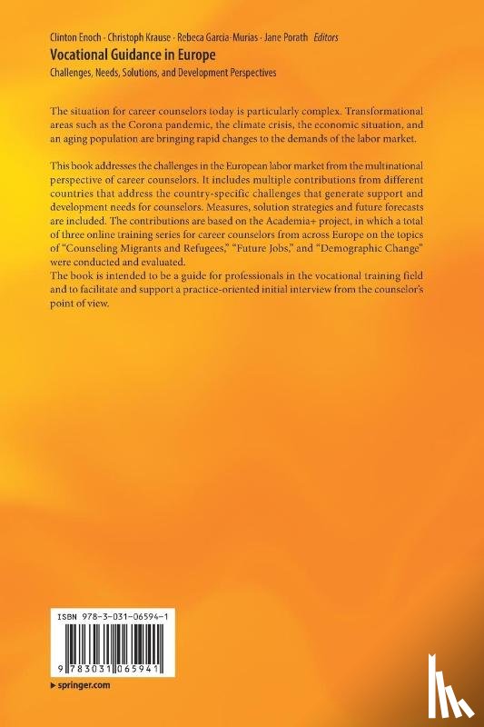  - Vocational Guidance in Europe