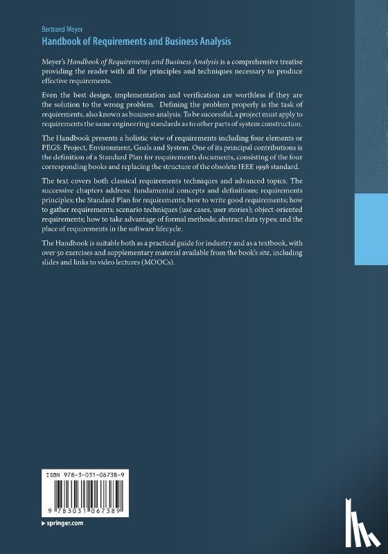 Meyer, Bertrand - Handbook of Requirements and Business Analysis