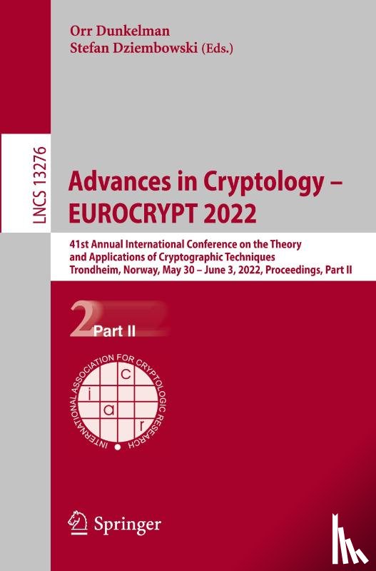  - Advances in Cryptology – EUROCRYPT 2022