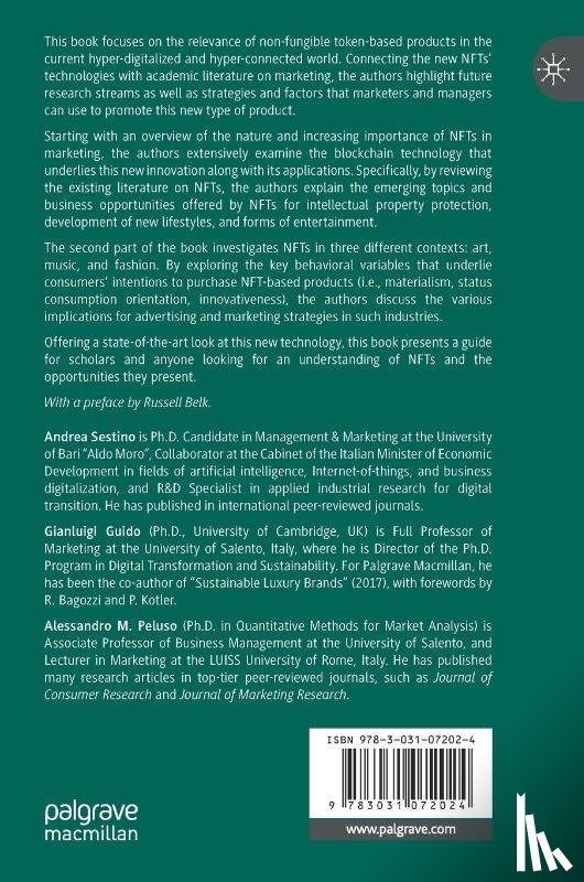 Sestino, Andrea, Guido, Gianluigi, Peluso, Alessandro M. - Non-Fungible Tokens (NFTs)
