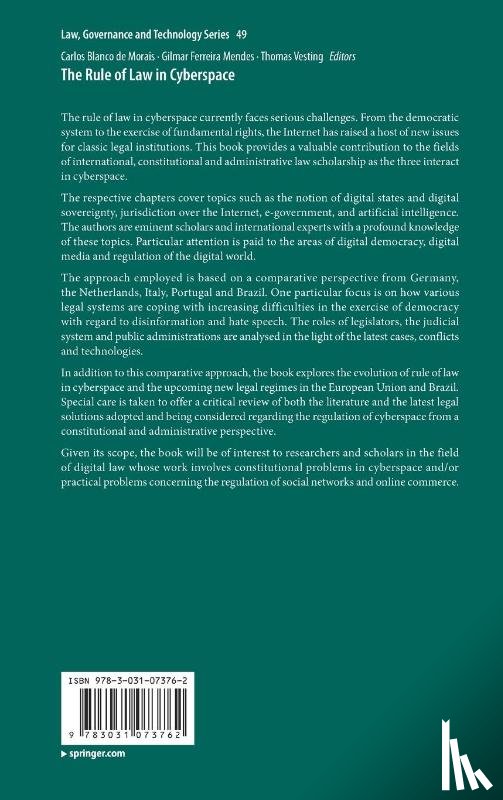  - The Rule of Law in Cyberspace