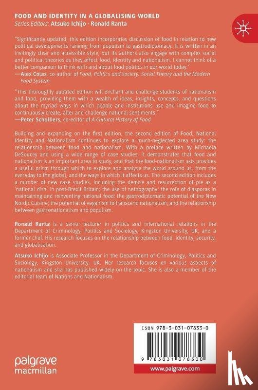 Ranta, Ronald, Ichijo, Atsuko - Food, National Identity and Nationalism