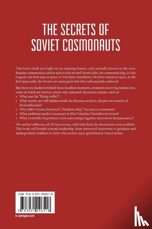 Menzio, Maria Rosa - The Secrets of Soviet Cosmonauts