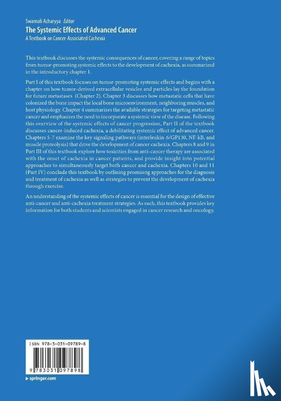  - The Systemic Effects of Advanced Cancer