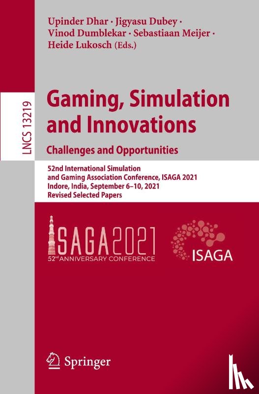  - Gaming, Simulation and Innovations: Challenges and Opportunities