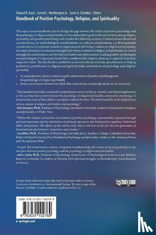  - Handbook of Positive Psychology, Religion, and Spirituality