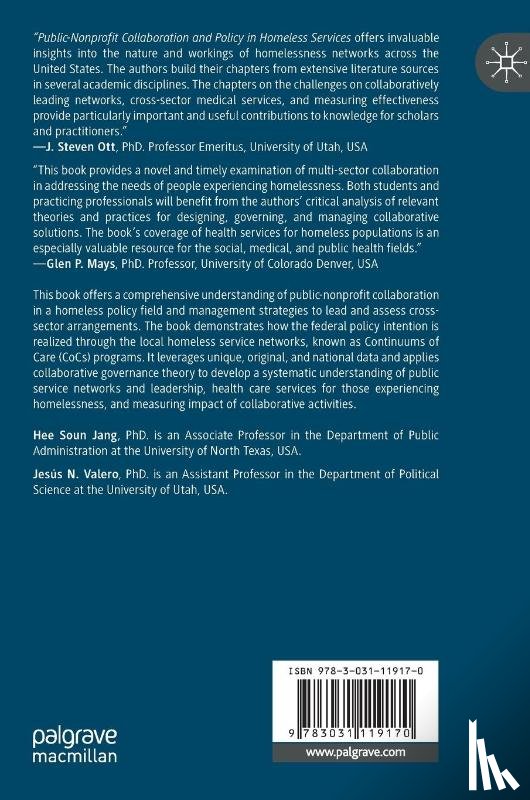 Jang, Hee Soun, Valero, Jesus N. - Public-Nonprofit Collaboration and Policy in Homeless Services