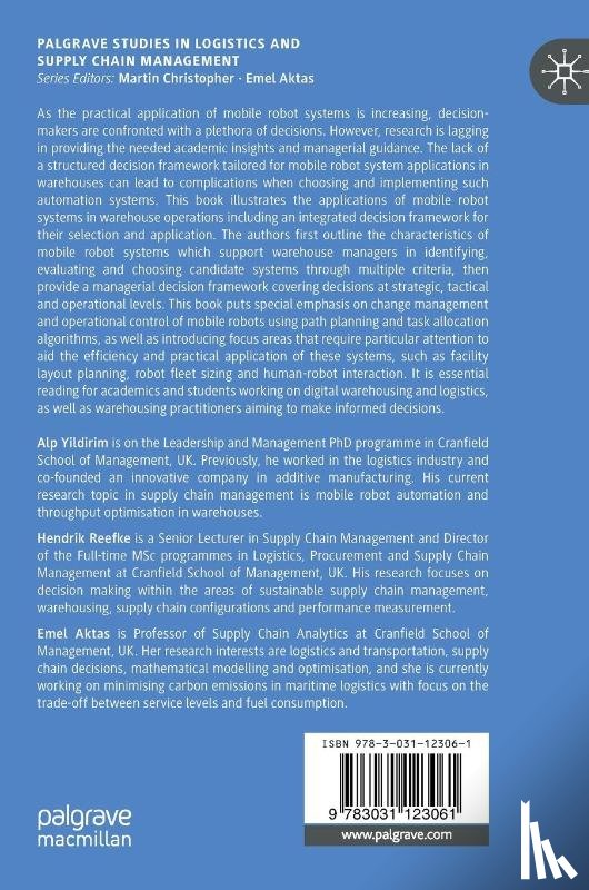 Yildirim, Alp, Reefke, Hendrik, Aktas, Emel - Mobile Robot Automation in Warehouses