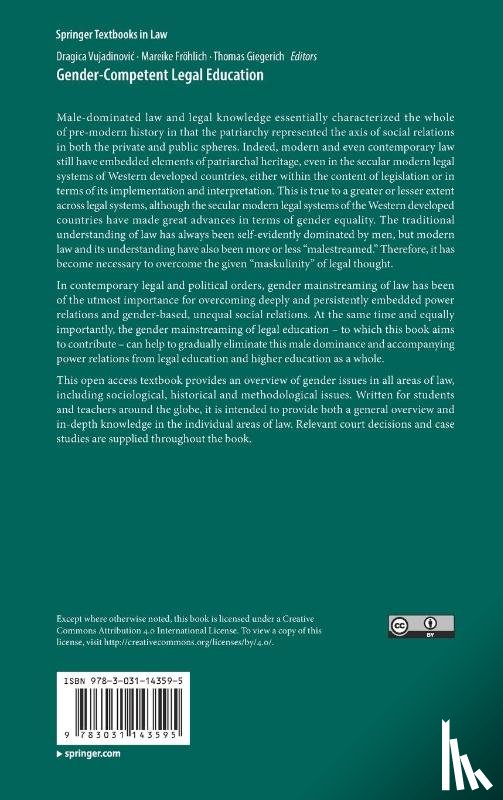  - Gender-Competent Legal Education