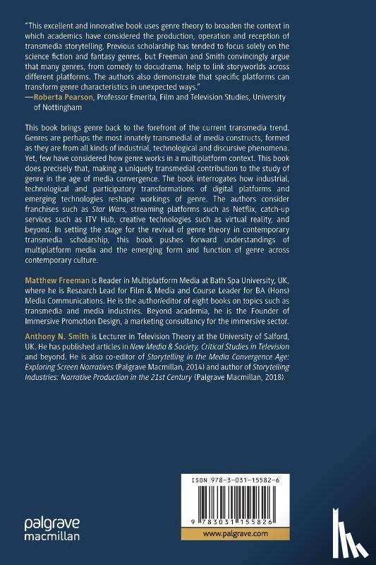 Freeman, Matthew, Smith, Anthony N. - Transmedia/Genre