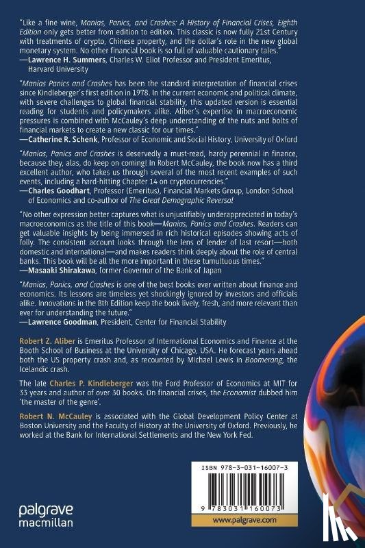 Aliber, Robert Z., Kindleberger, Charles P., McCauley, Robert N. - Manias, Panics, and Crashes