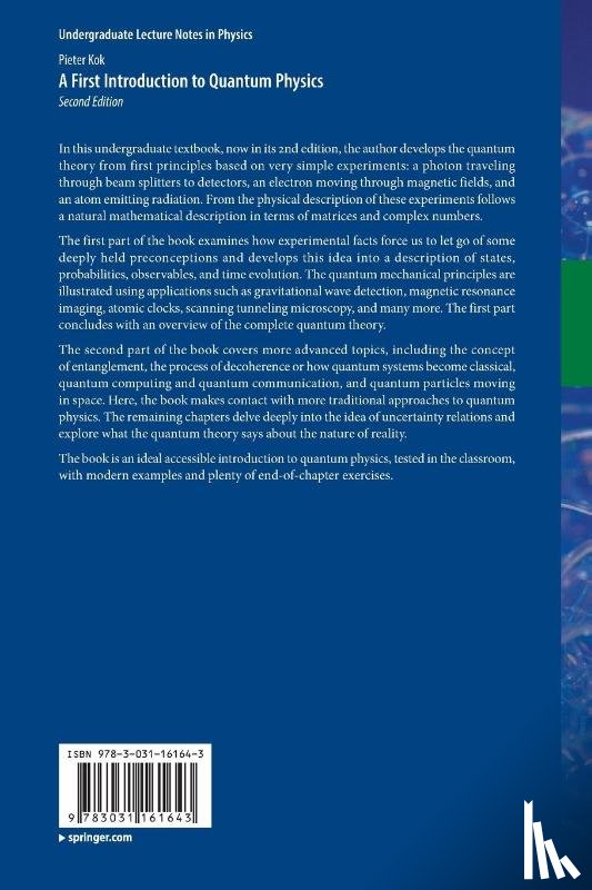 Kok, Pieter - A First Introduction to Quantum Physics