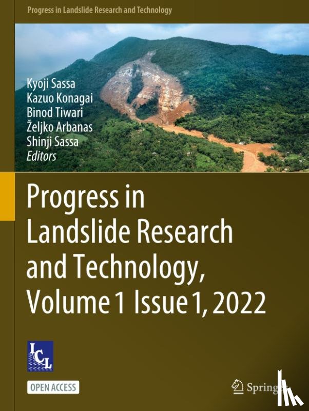  - Progress in Landslide Research and Technology, Volume 1 Issue 1, 2022