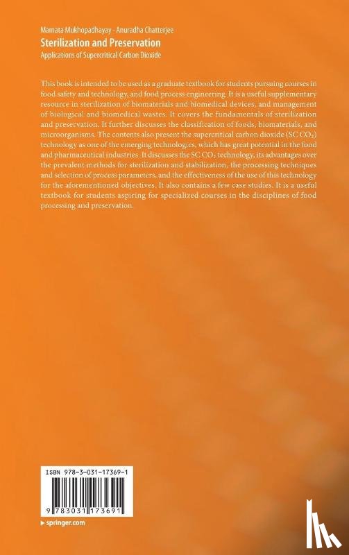 Mukhopadhayay, Mamata, Chatterjee, Anuradha - Sterilization and Preservation