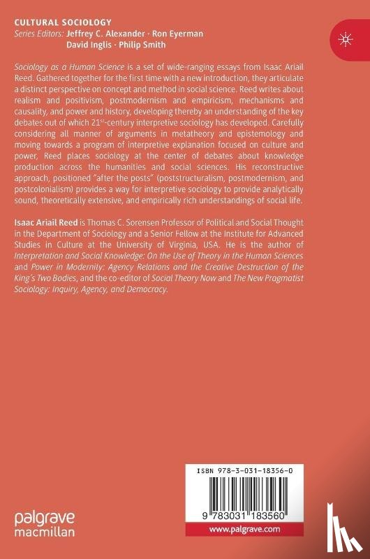 Ariail Reed, Isaac - Sociology as a Human Science