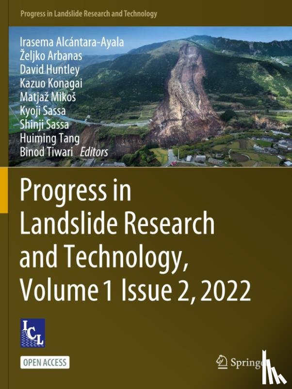  - Progress in Landslide Research and Technology, Volume 1 Issue 2, 2022