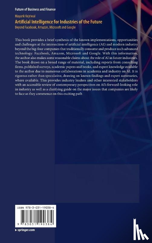Kejriwal, Mayank - Artificial Intelligence for Industries of the Future