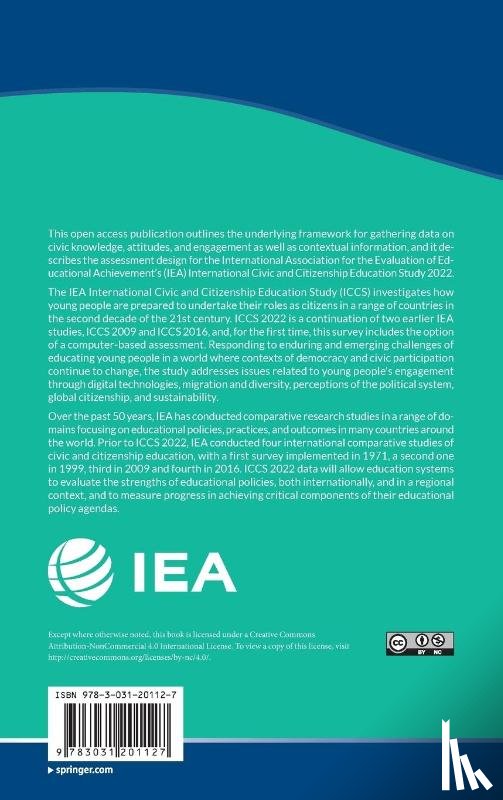 Schulz, Wolfram, Fraillon, Julian, Losito, Bruno, Agrusti, Gabriella - IEA International Civic and Citizenship Education Study 2022 Assessment Framework