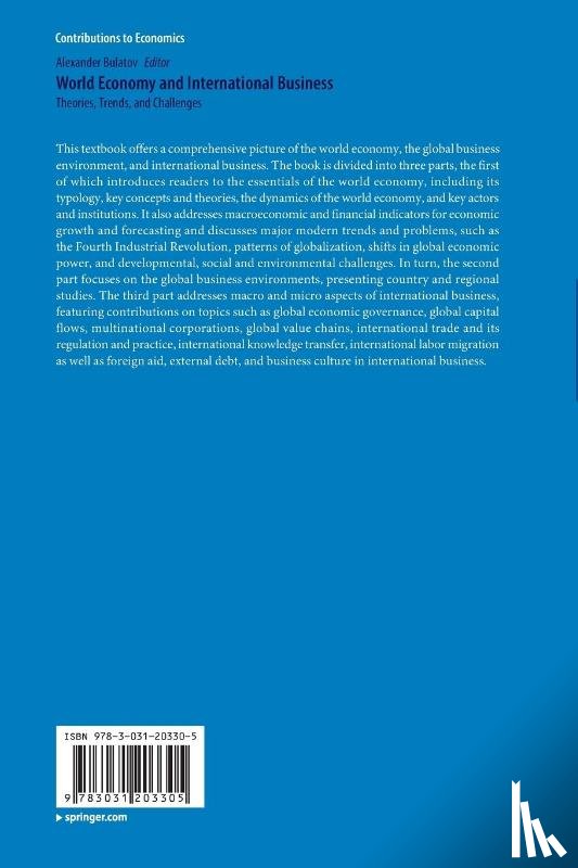  - World Economy and International Business