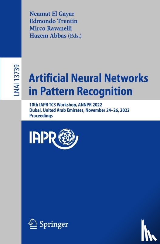  - Artificial Neural Networks in Pattern Recognition