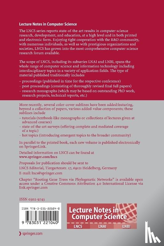  - Computing and Combinatorics