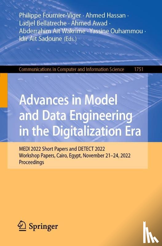  - Advances in Model and Data Engineering in the Digitalization Era