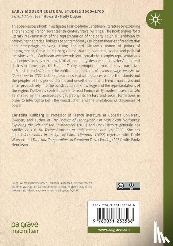Kullberg, Christina - Points of Entanglement in French Caribbean Travel Writing (1620-1722)