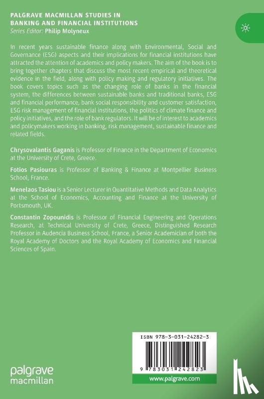  - Sustainable Finance and ESG