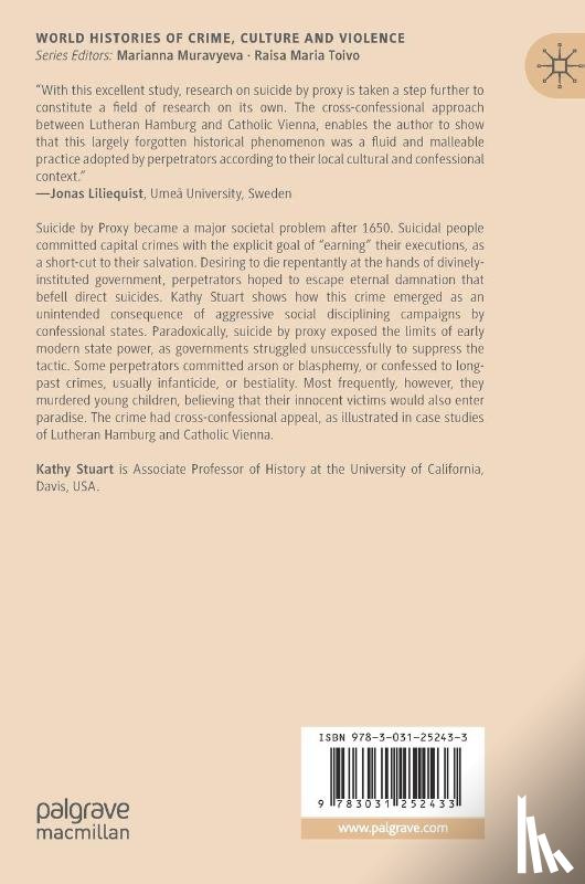 Stuart, Kathy - Suicide by Proxy in Early Modern Germany