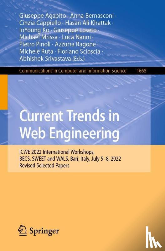  - Current Trends in Web Engineering