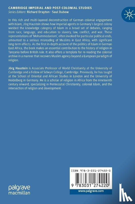 Haustein, Jorg - Islam in German East Africa, 1885–1918