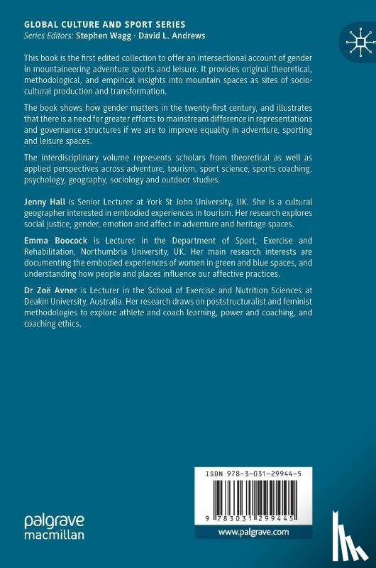  - Gender, Politics and Change in Mountaineering