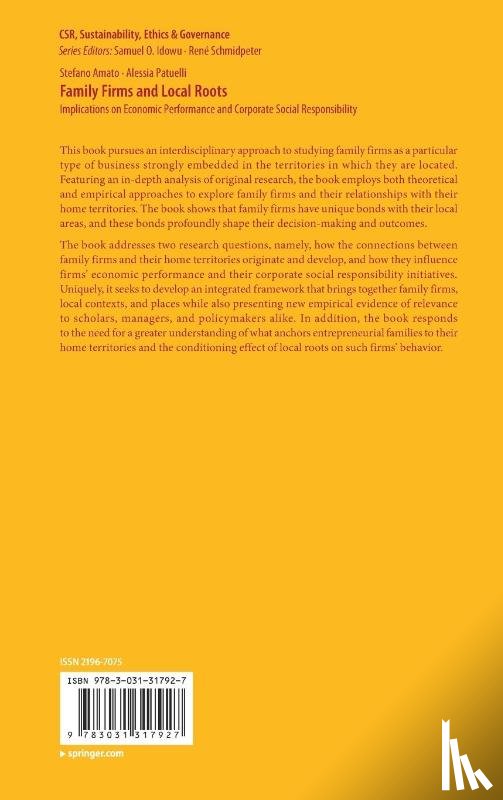 Amato, Stefano, Patuelli, Alessia - Family Firms and Local Roots