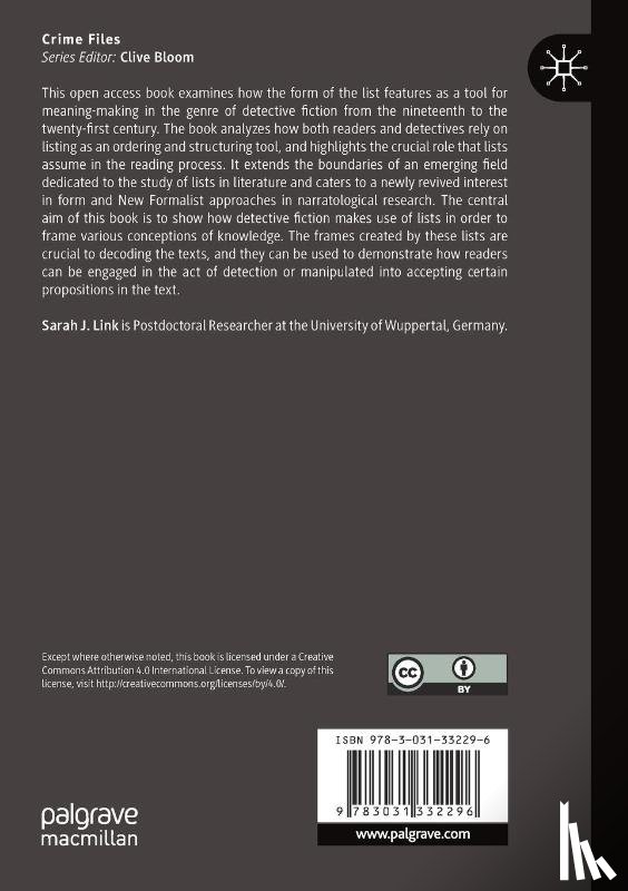 Link, Sarah J. - A Narratological Approach to Lists in Detective Fiction
