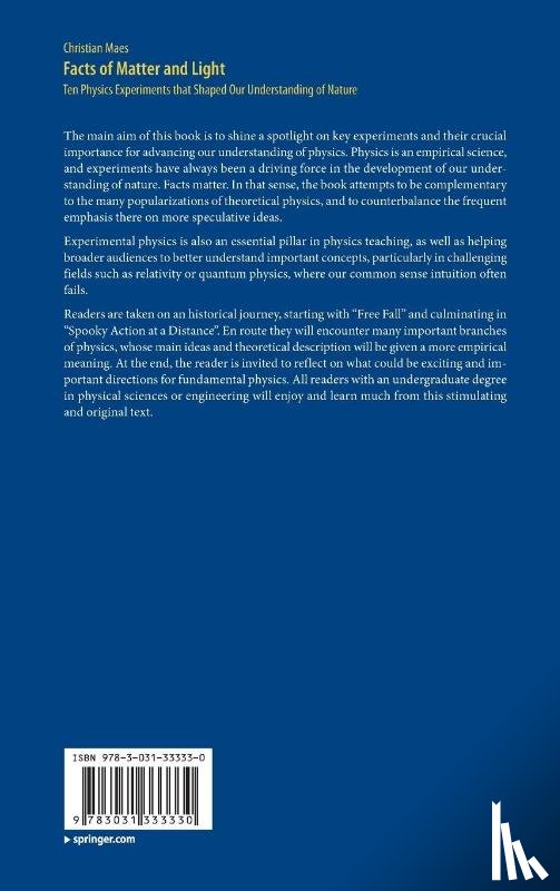 Maes, Christian - Facts of Matter and Light