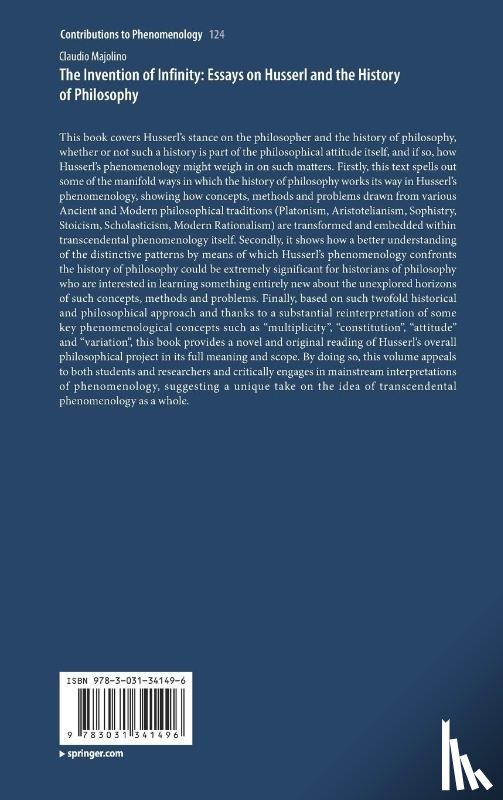 Majolino, Claudio - The Invention of Infinity: Essays on Husserl and the History of Philosophy