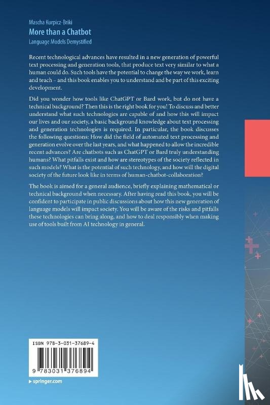 Kurpicz-Briki, Mascha - More than a Chatbot