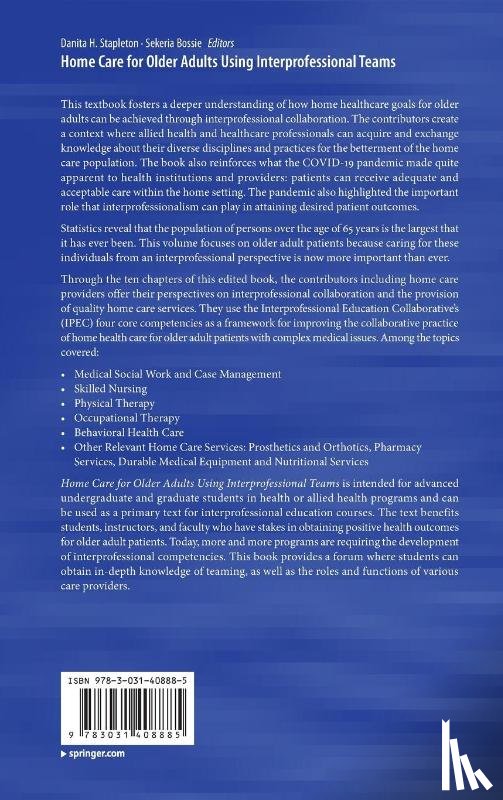  - Home Care for Older Adults Using Interprofessional Teams