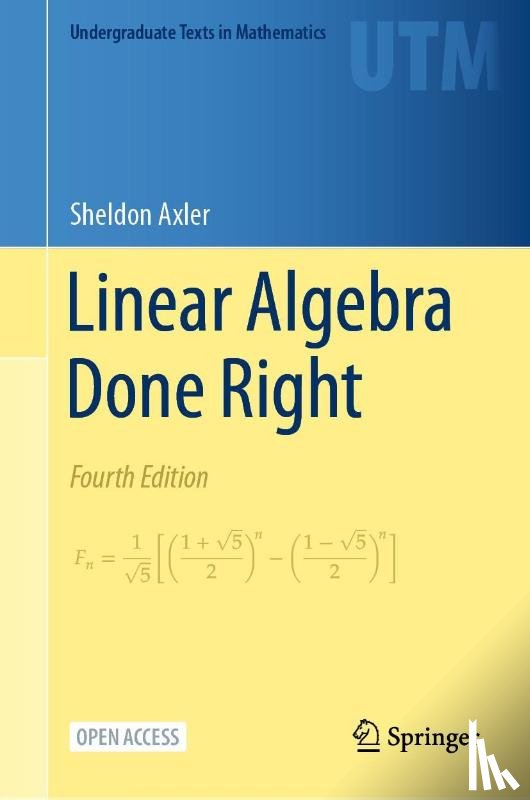 Axler, Sheldon - Linear Algebra Done Right