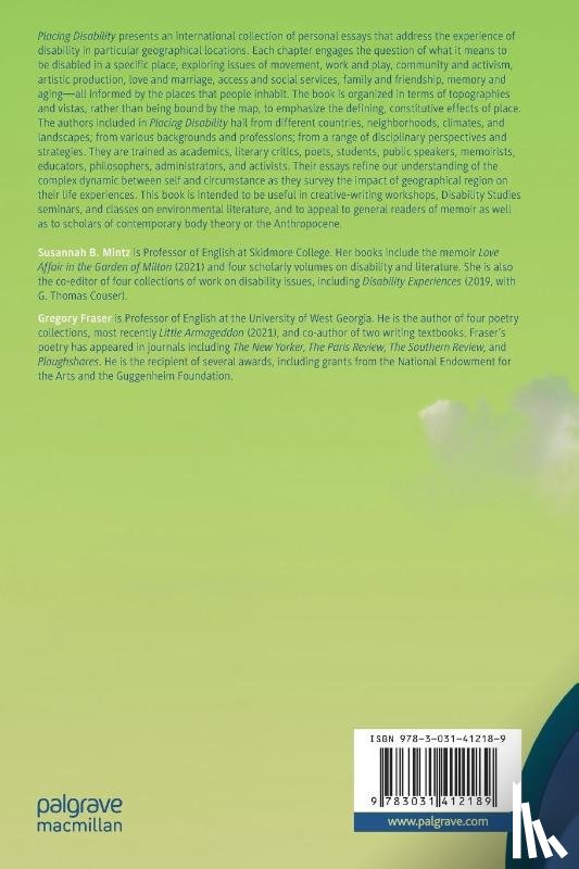  - Placing Disability