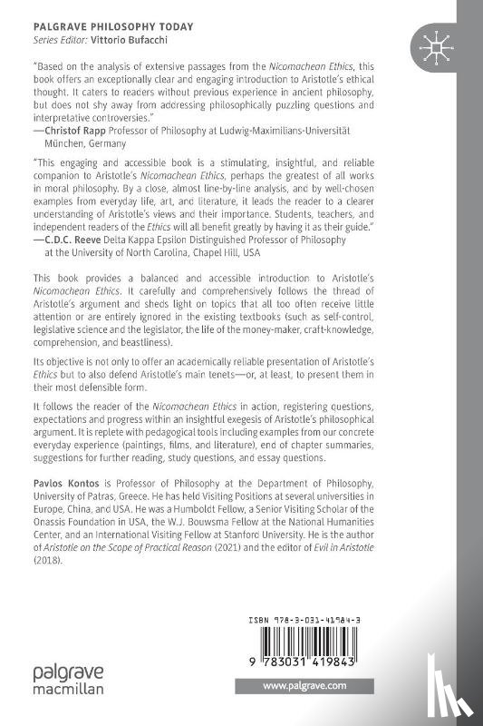 Kontos, Pavlos - Introduction to Aristotle's Nicomachean Ethics