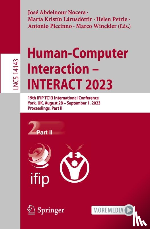  - Human-Computer Interaction – INTERACT 2023