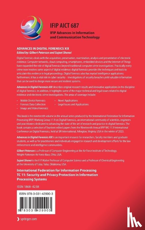  - Advances in Digital Forensics XIX