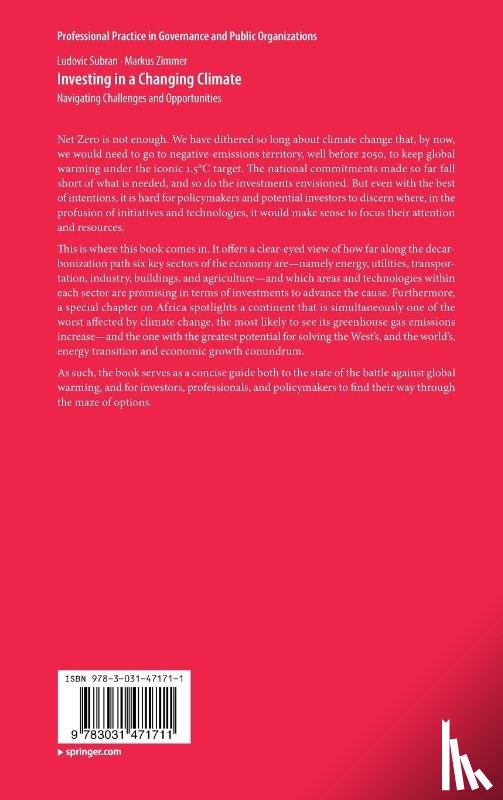 Subran, Ludovic, Zimmer, Markus - Investing in a Changing Climate